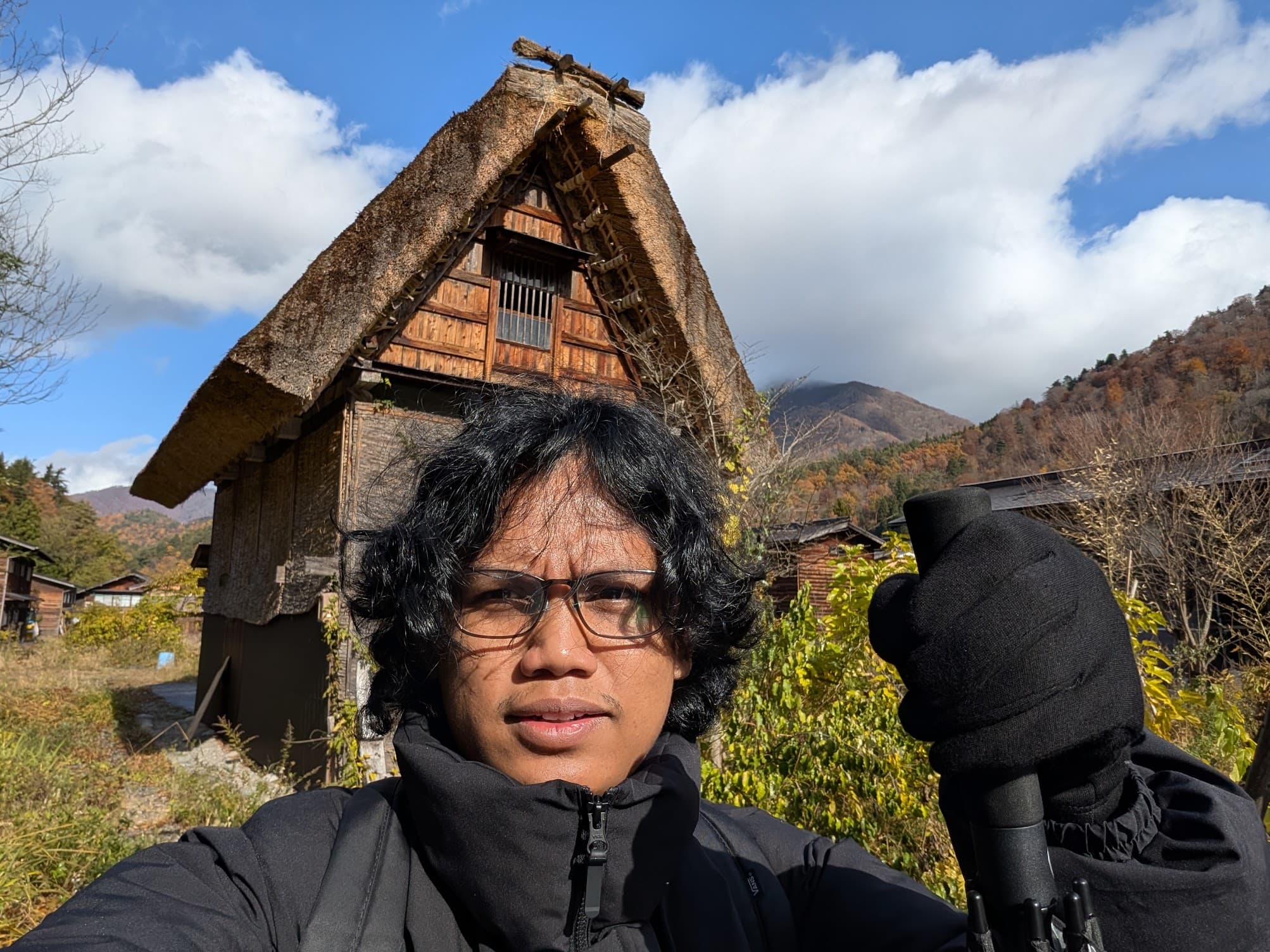 Shafiq Efféndy traveling in Shirakawa, Gifu, Japan