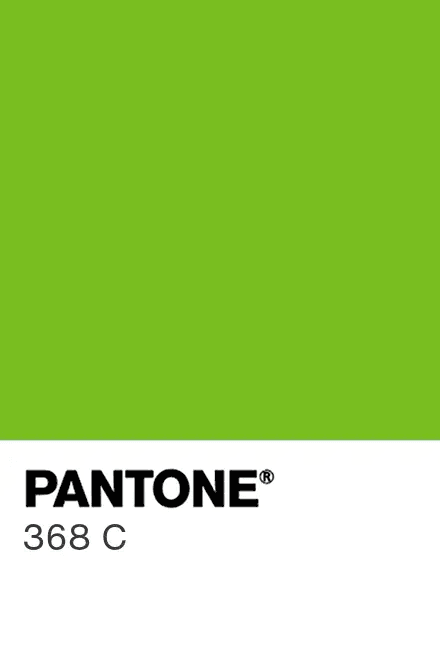 Pantone 368 C, lime green